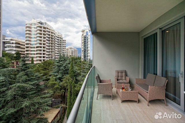 

1-к. квартира, 55 м², 2 кровати