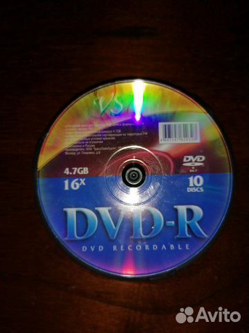 Диски DVD-R