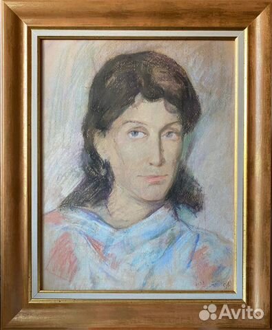 Лучишкин С.А.(1902-1989) Портрет дев.Сертификат гт