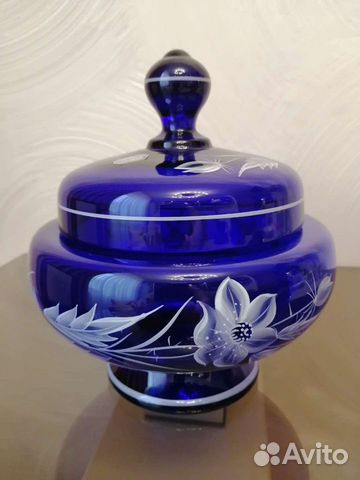 Ваза конфетница Bohemia