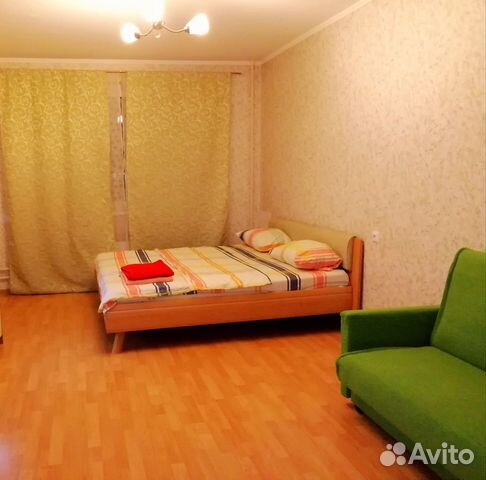 

1-к. квартира, 39 м², 2 кровати