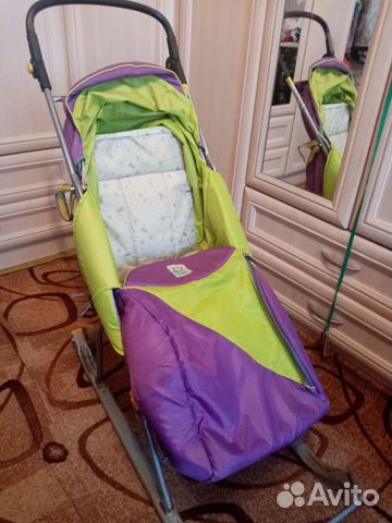 Коляска санки