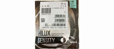 Очковые фотохромные линзы