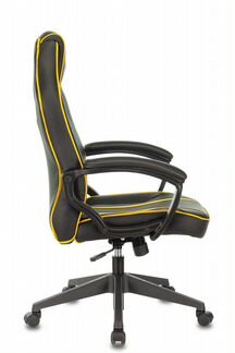 Кресло игровое Бюрократ viking zombie A3 YEL черны