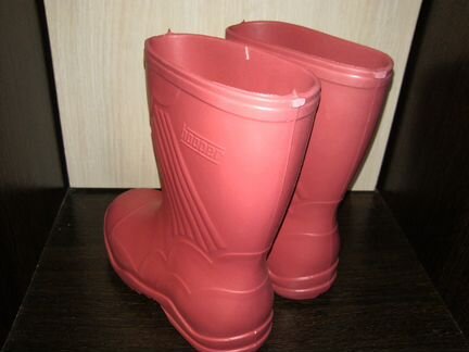 Резиновые сапоги 19см новые