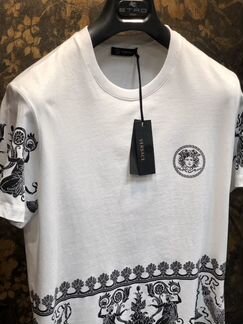 Versace футболка с древнегреческими мотивами