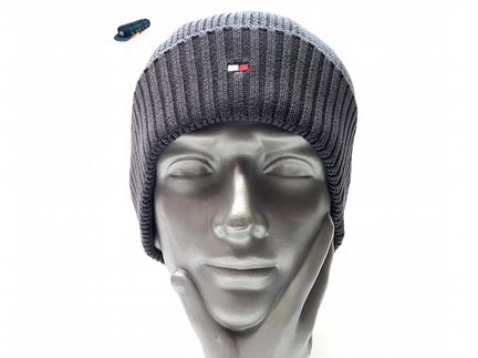 Шапка Tommy Hilfiger (серый) flap