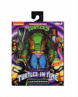 Черепашки ниндзя tmnt in Time Leatherhead Neca