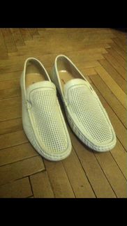 Мокасины новые кожа