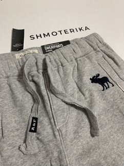Abercrombie Fitch джогеры светло-серые