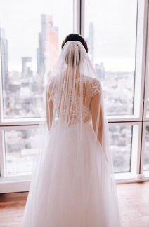 Свадебное платье А-силуэт Anna Kuznetcova