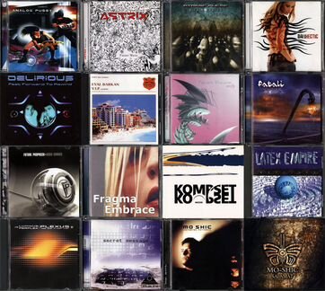 CD Компакт диски с музыкой Goa-Trance, Psy-Trance