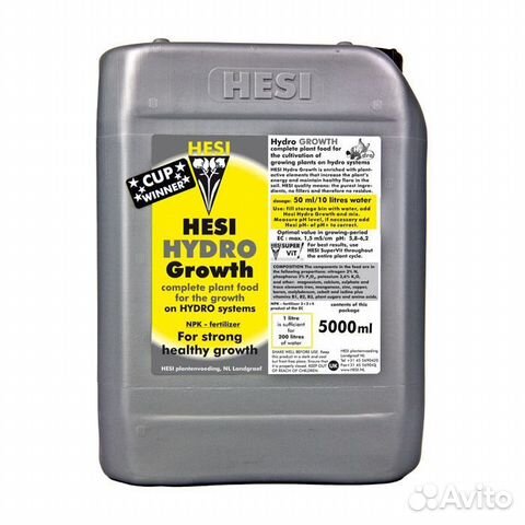 Hesi Hydro Growth 5 л
