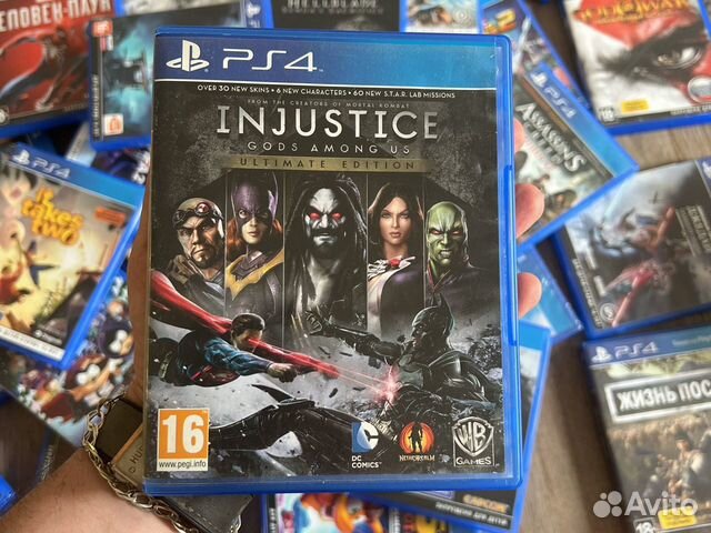 Диск Injustice: Gods Among Us PS4