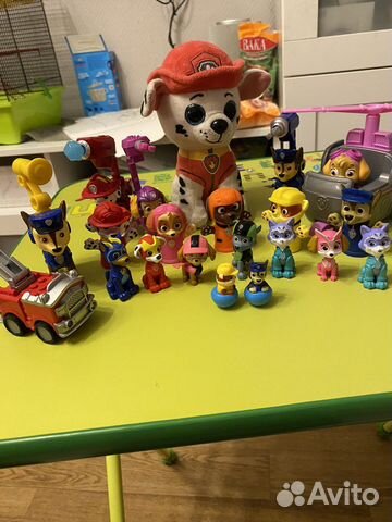 Игрушки щенячий патруль