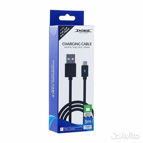 Кабель 3.0м для контроллеров PS5/XBox Series,новый