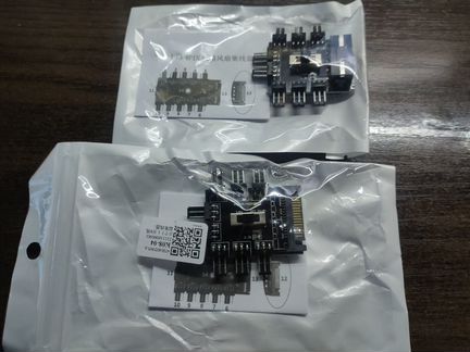 12V 3Pin FAN HUB (Хаб для кулеров) 8x Molex(IDE)