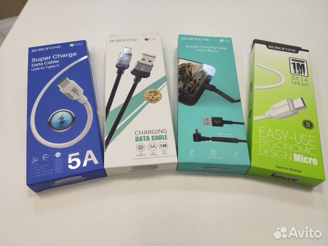 Кабель Lightning/Micro USB/Type-C