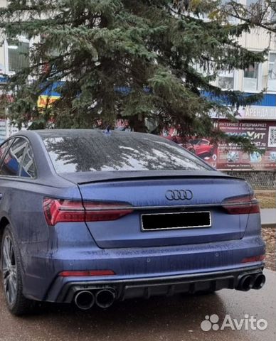 Спойлер Audi A6 пятое поколение С8 S4-Style 2018+