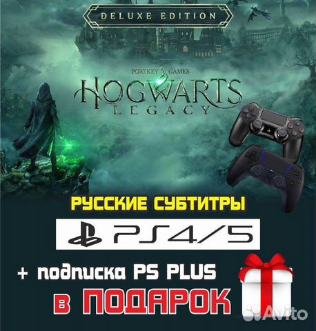 Игра Hogwarts Legasy Русская версия на PS4 и PS5