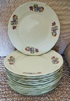 Тарелки 19-го века