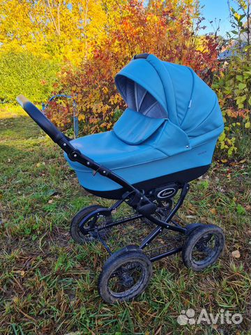 Коляска 2 в 1 эко кожа
