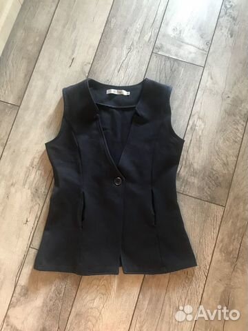 Жилетка и блузка для девочки