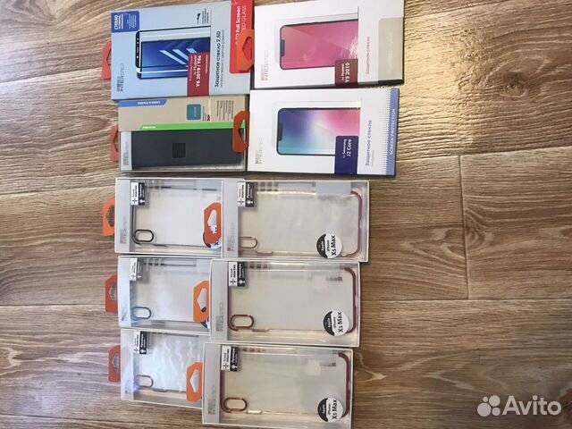 Чехол и стекло