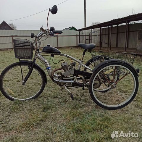 Фэтбайк с бензиновым мотором