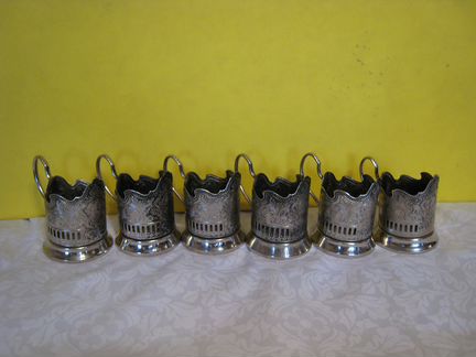 Подстаканник мельхиоровый СССР