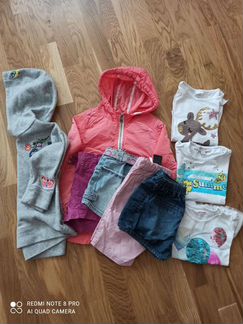 Вещи пакетом на девочку