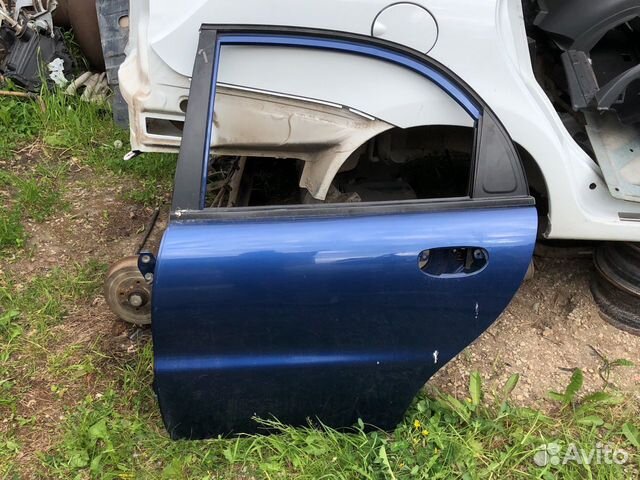 Дверь задняя левая для Chevrolet Lanos Ланос
