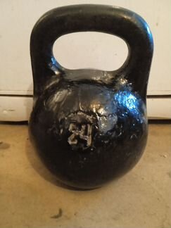 Гиря 1пуд 24кг