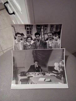 Комсомол «фестиваль 1957» фото набор2 штуки