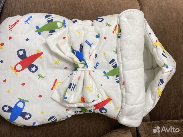 Конверт кокон для мальчика