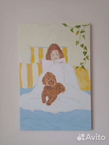 Портрет вашего питомца по фото на заказ