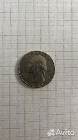 Liberty монета 1979 год