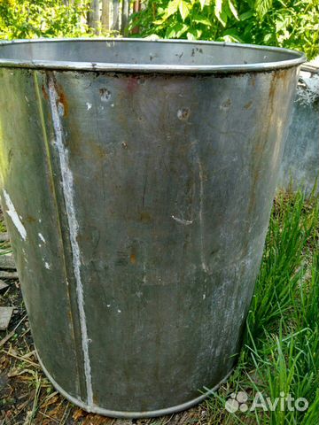 Бак для воды, нержавеющая сталь, объем 60 литров