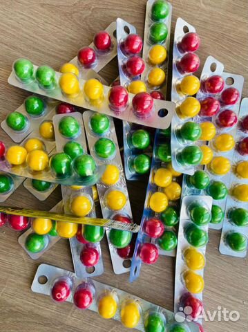 Жевательная резинка в шариках