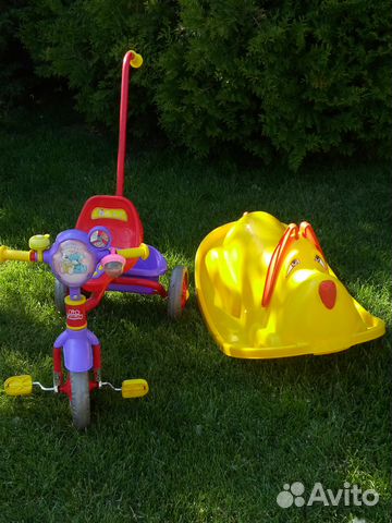 Велосипед и качалка