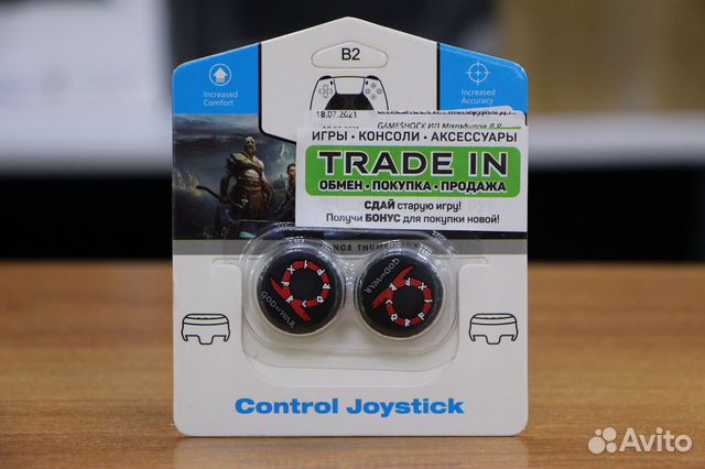 Высокие накладки стики PS5 FPS God of War