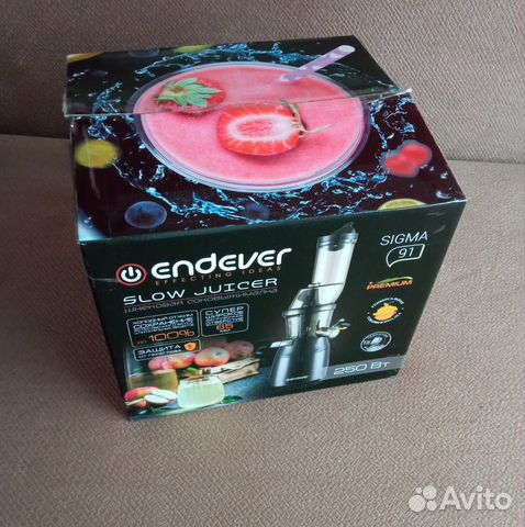 Соковыжималка шнековая endever новая