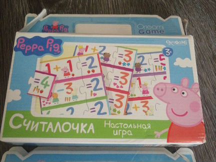 Настольные игры, пазлы Свинка пеппа