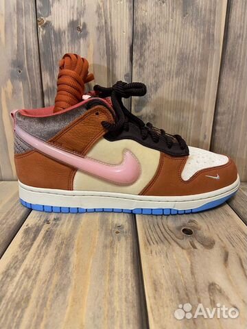 Nike Dunk Mid Social Status Chocolate Milk - 7 US