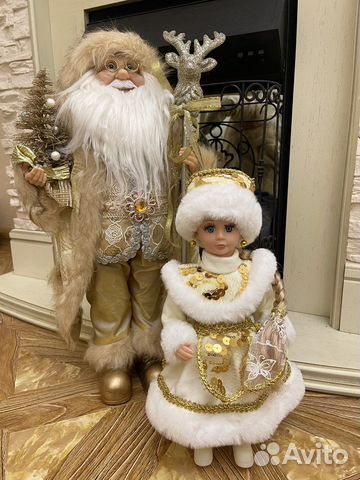 Дед мороз и снегурочка набор