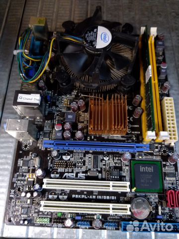 Материнская плата asus p5kpl-am in/gb/si