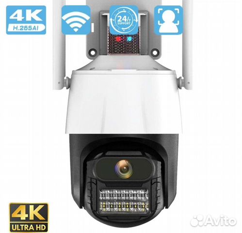 Камера 8Мп IP WI-FI уличная