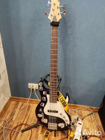5 струнная бас гитара greg bennett