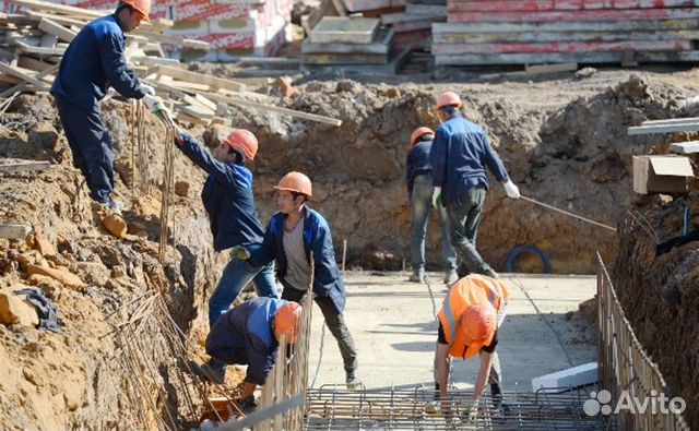 Разнорабочий на стройку с проживанием