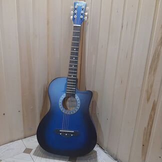 Гитара синяя